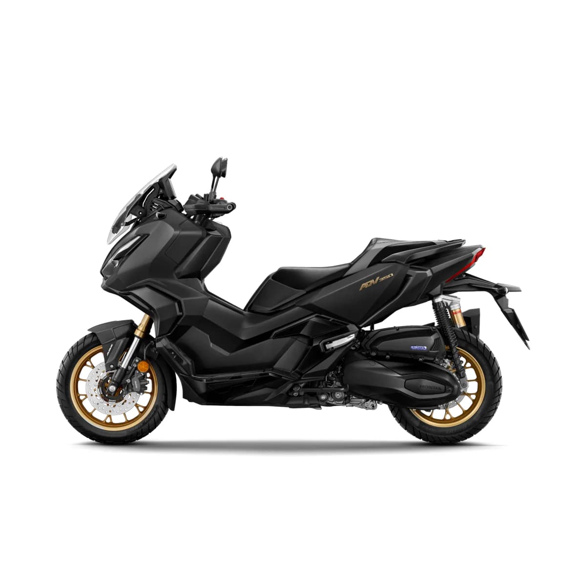 Honda ADV350 motorcycle in Matte Gunpowder Black Metallic