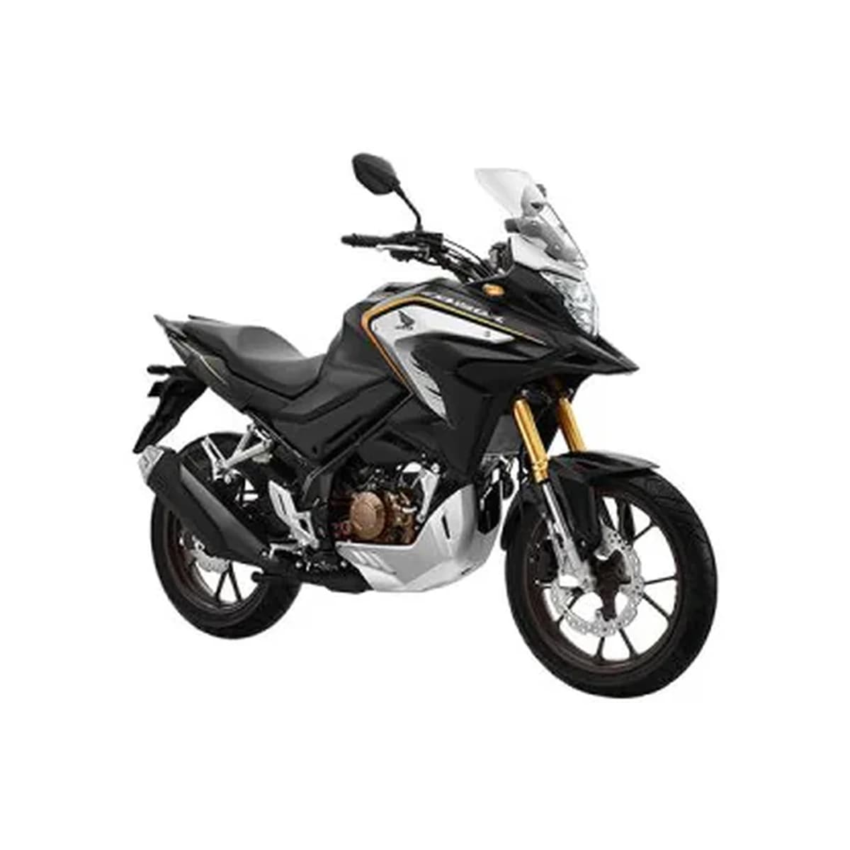 Honda CB150X motorcycle in black