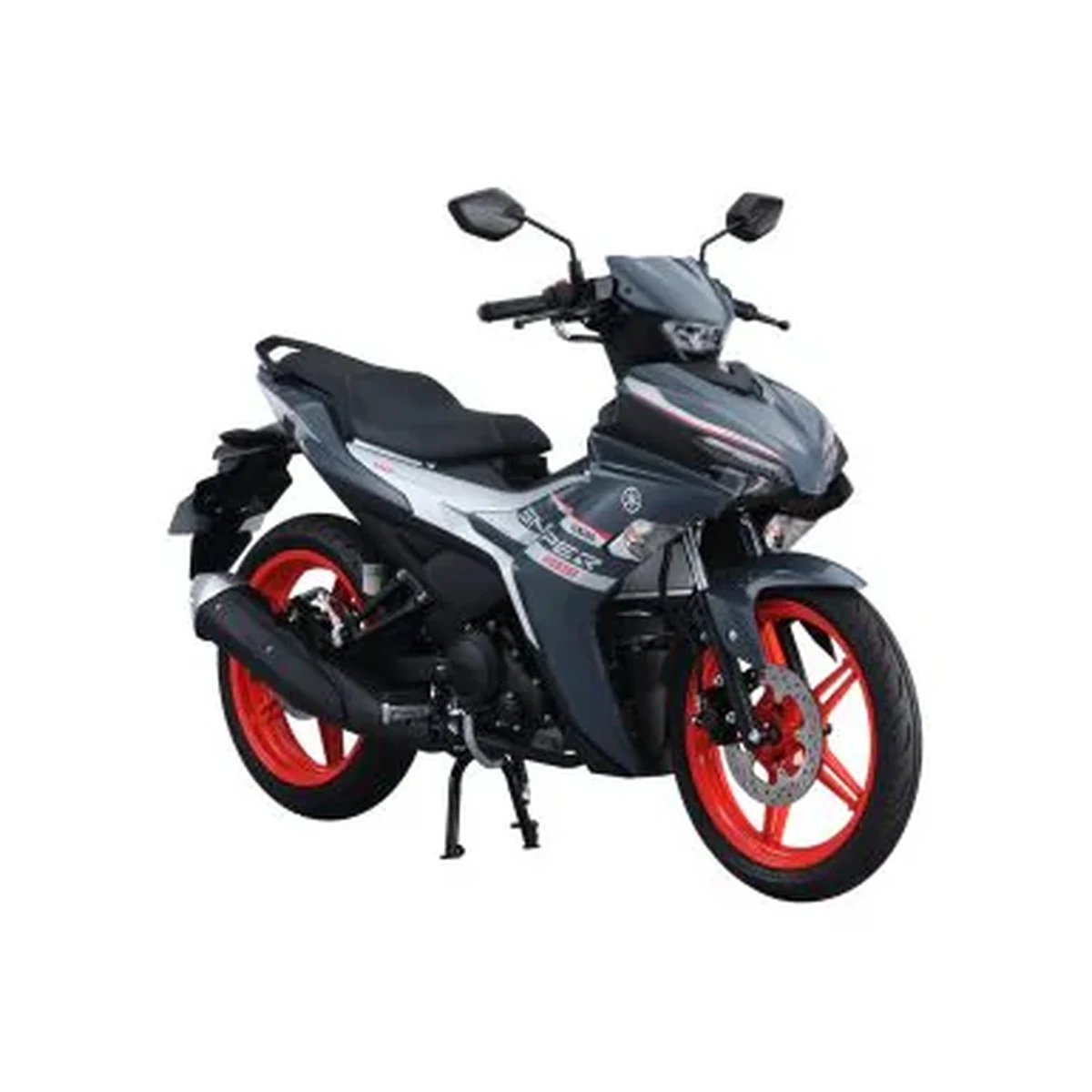 Yamaha Sniper 155 motorcycle in matte gray