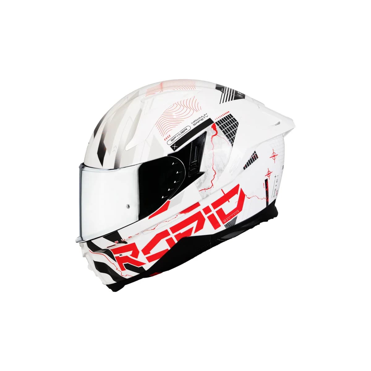 Spyder Fury Rapid S8 full-face motorcycle helmet