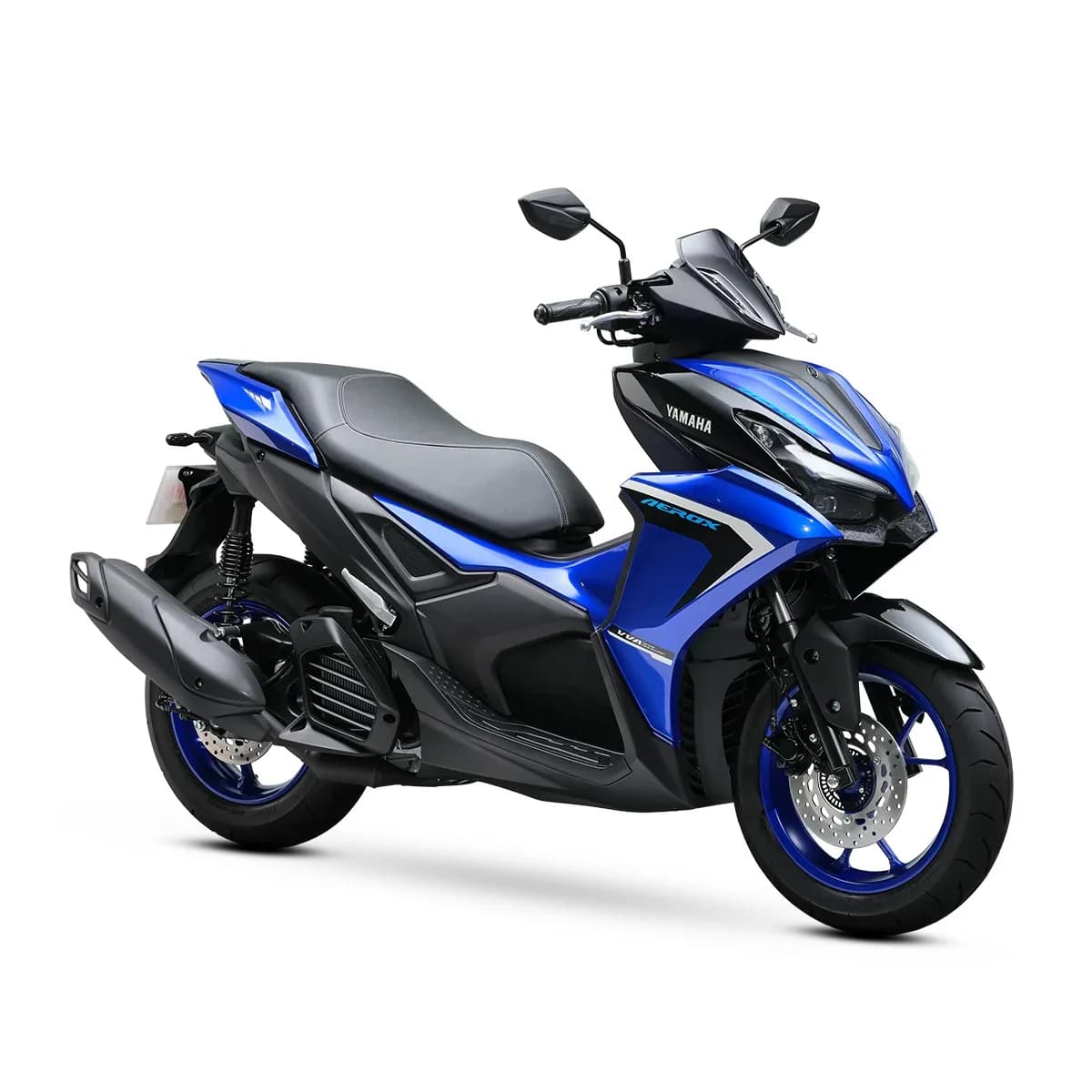 Yamaha Mio Aerox V3 motorcycle in Race Blu